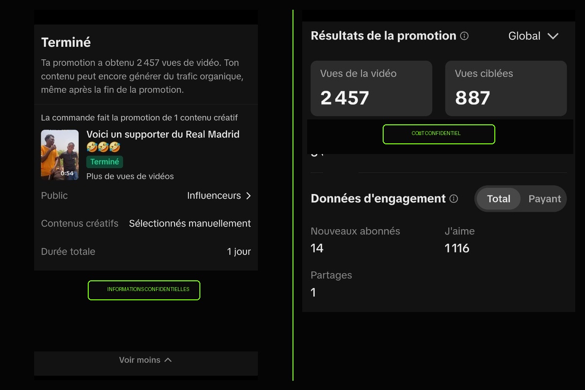 Campagne de promotion vidéo de Dou Fils le comédien